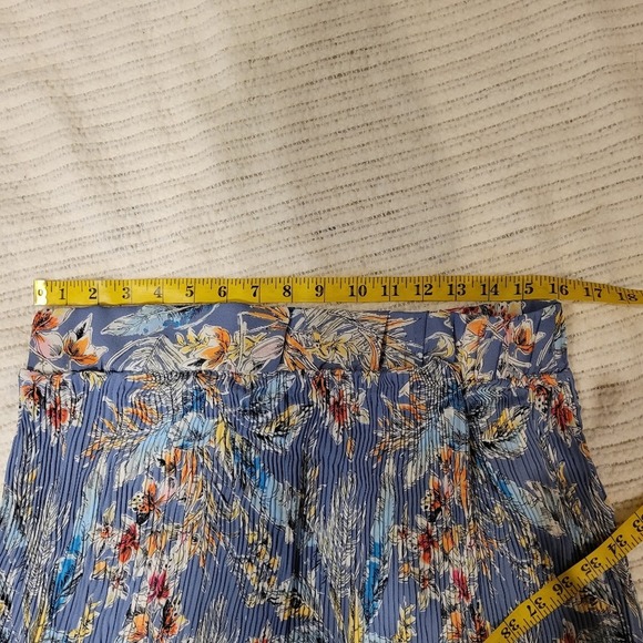 Status by Chenault tropical print pleated midi skirt - Picture 5 of 7